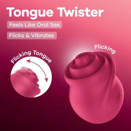 Satisfyer: Tongue Twister Red