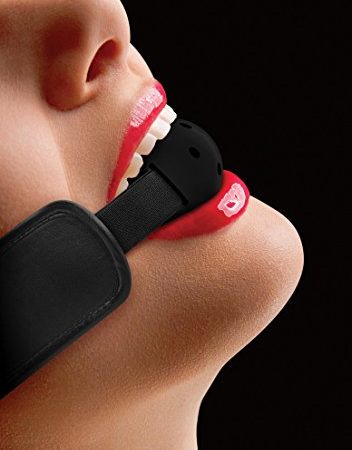 Ouch!: Brace Ball Gag Black