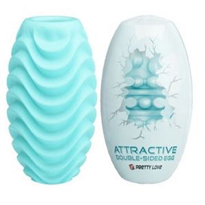 Pretty Love: Fantastic Egg Masturbator "Attractive " Green