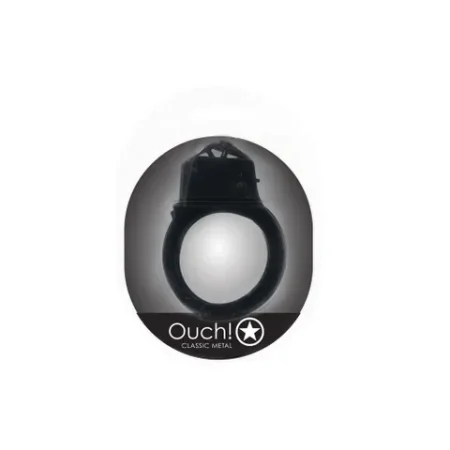 Ouch!: Metal Cuffs Black