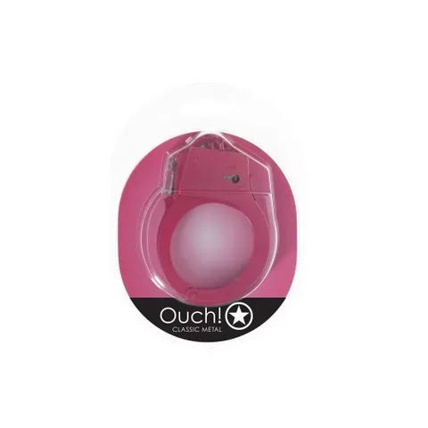 Ouch!: Metal Cuffs Pink