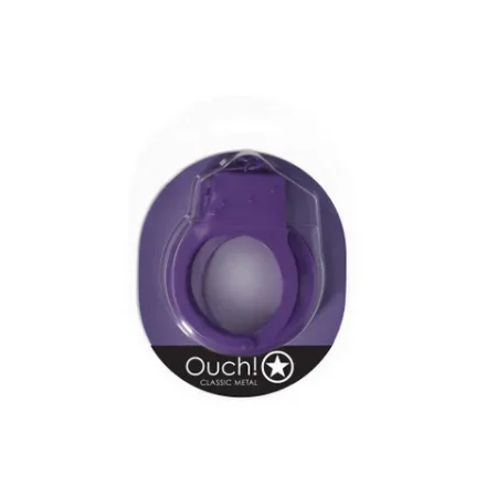 Ouch!: Metal Cuffs Purple