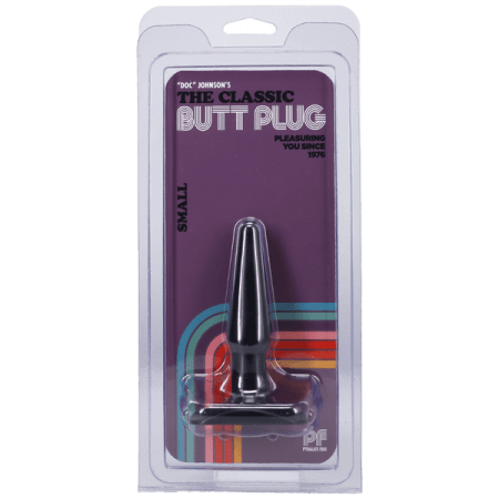 Doc Johnson: The Classic Butt Plug Small Black