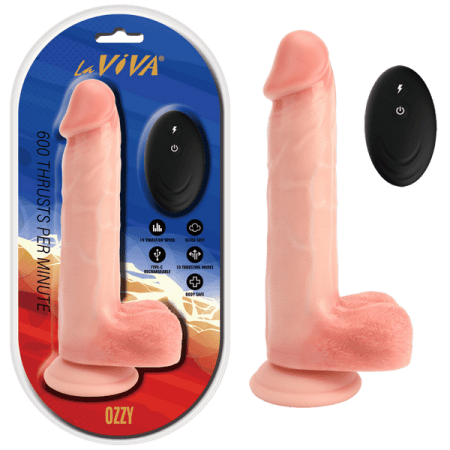 La Viva: Remote Rechargeable Ozzy Dildo