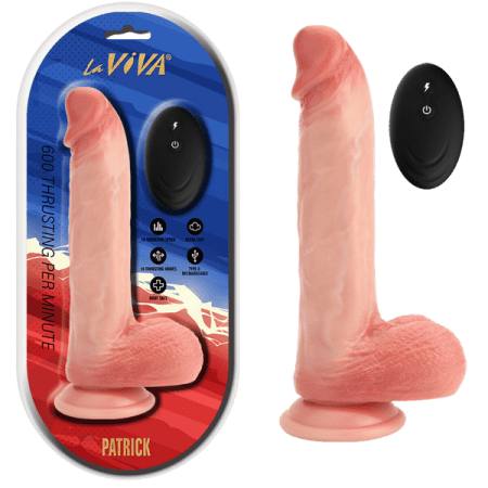 La Viva: Remote Rechargeable Patrick Dildo