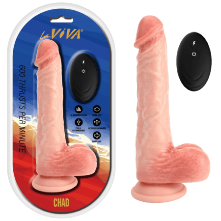 La Viva: Remote Rechargeable Chad Dildo