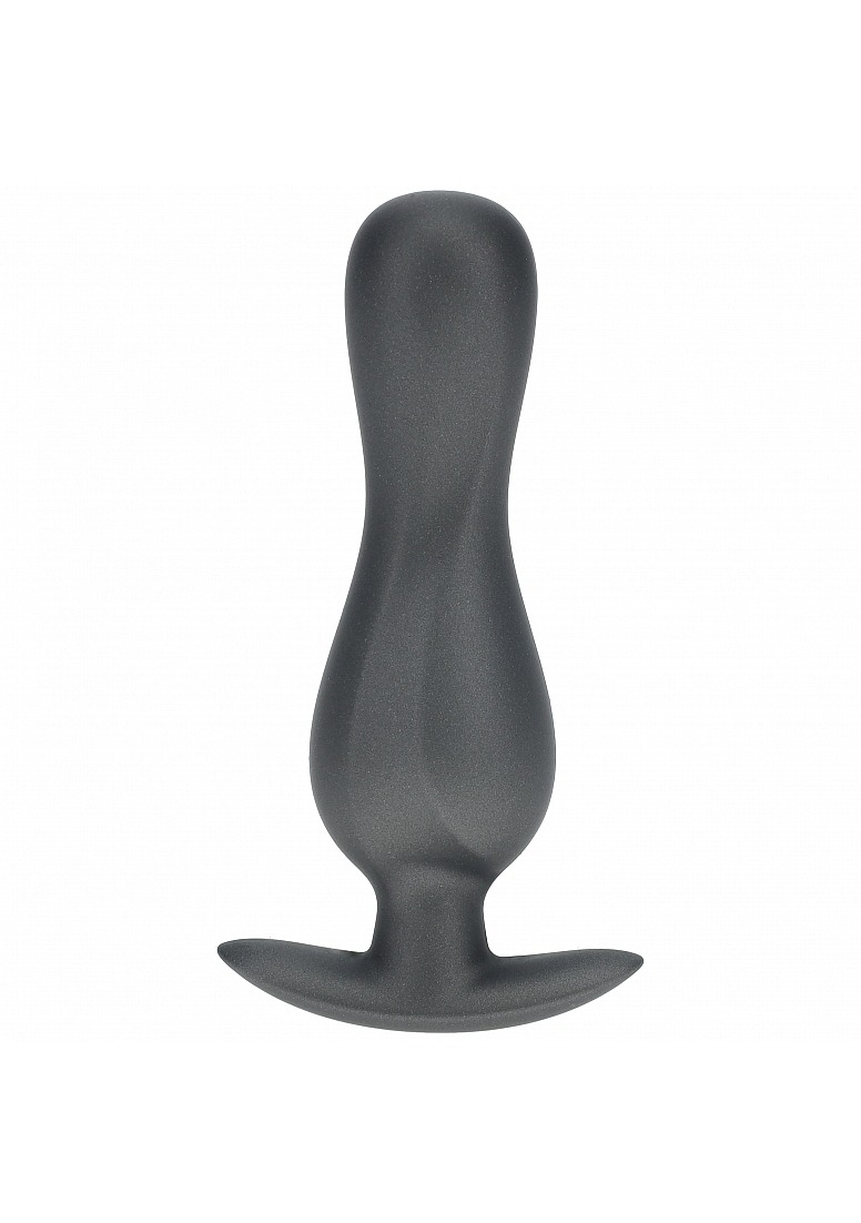 OUCH! Curvy Anal Plug Gunmetal - Image 2