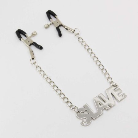 Love in Leather: Nipple Clamps Slave