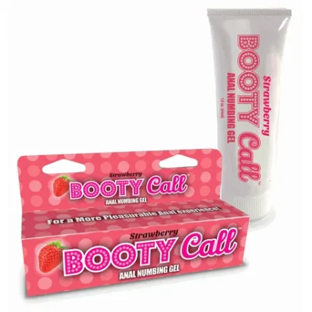 Little Genie: Booty Call Anal Numbing Gel Strawberry