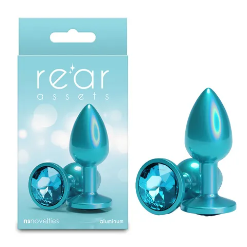 Rear Assets: Medium Iridescent Teal