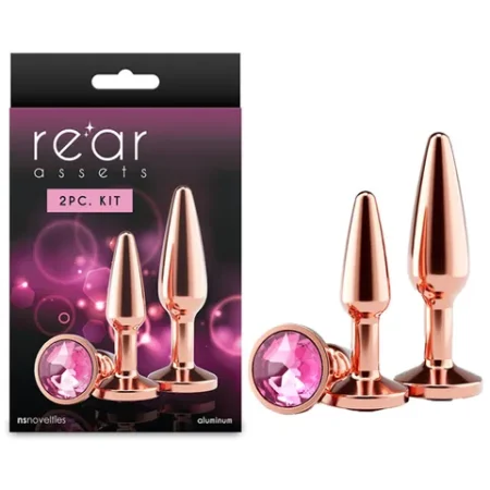 Rear Assets: Tapered Training Kit Rose Gold