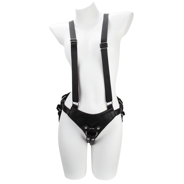Noir: Tomboy Harness with Straps - Image 2