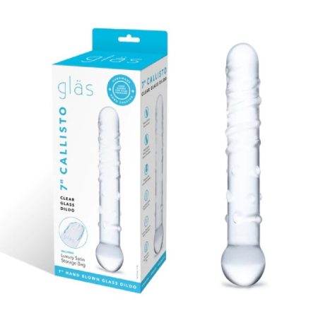 Glas: Callisto Clear Glass Dildo