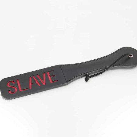 Love In Leather: Slave Cut Out Paddle