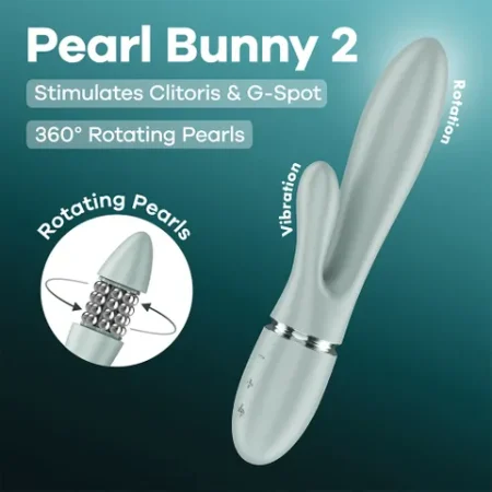 Satisfyer: Pearl Bunny 2 Grey Green