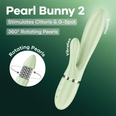 Satisfyer: Pearl Bunny 2 Light Green