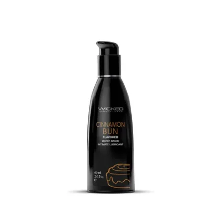 Wicked: Aqua Cinnamon Bun Flavoured Lube 60ml