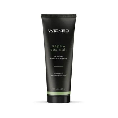 Wicked: Sage + Sea Salt Massage Cream 120ml