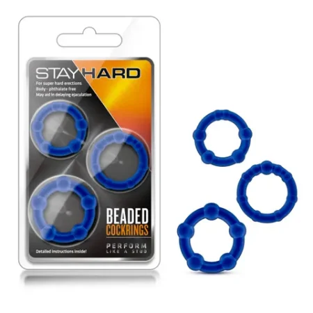 Stay Hard: Beaded Cock Rings