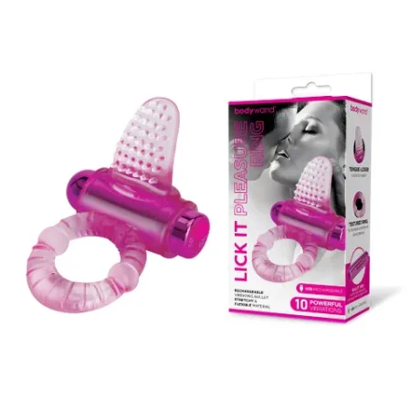 Body Wand: Lick It Pleasure Ring Pink