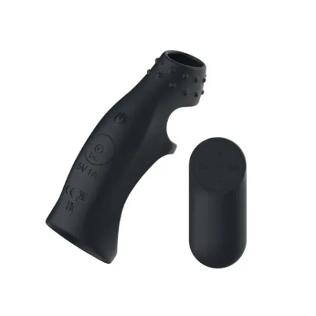 Passion Play: Vibrating Cock Ring Sleeve with Wireless Remote