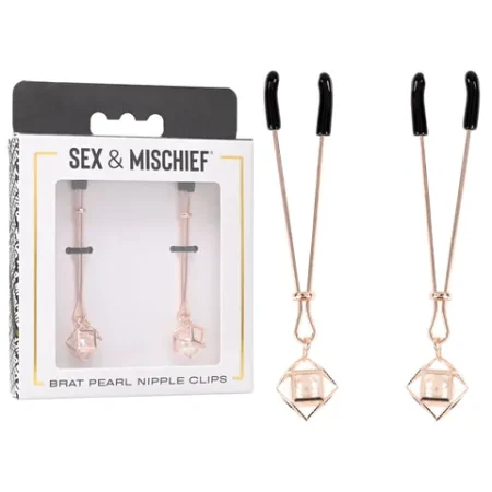 S&M: Brat Pearl Nipple Clips