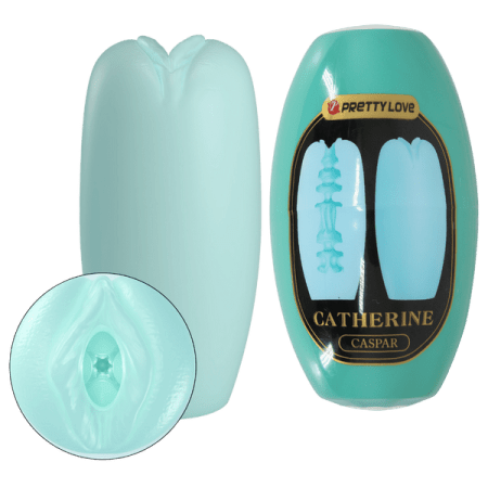 Pretty Love: Catherine Casper Egg Masturbator Blue
