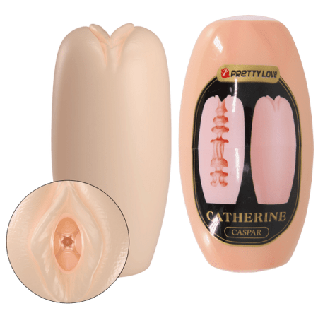 Pretty Love: Catherine Casper Egg Masturbator Peach