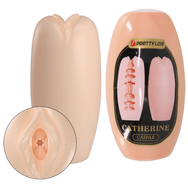 Pretty Love: Catherine Casper Egg Masturbator Peach