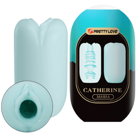 Pretty Love: Catherine Masha Egg Masturbator Blue