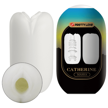 Pretty Love: Catherine Masha Egg Masturbator White