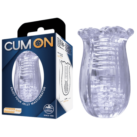 Cum On: Pocket Jelly Masturbator 3.2" Clear (803)