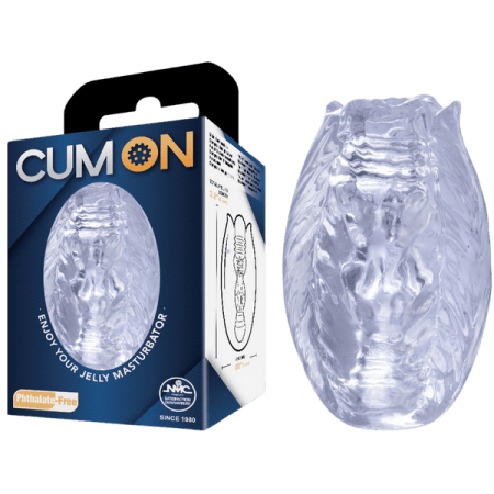 Cum On: Pocket Jelly Masturbator 3.2" Clear (858)
