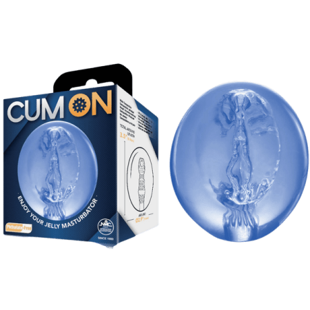 Cum On: Pocket Jelly Masturbator 3.5" Blue (889)