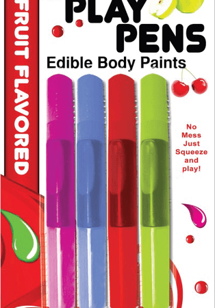 Play Pens: Fruit Flavoured Edible Body Paints