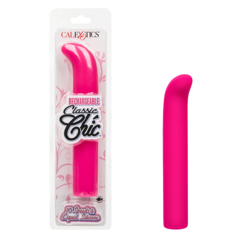 Calexotics: Classic Chic 'G' Vibrator Pink