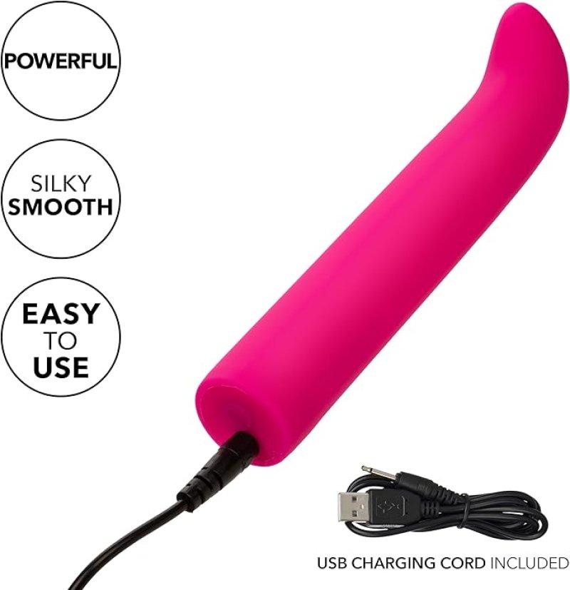 Calexotics: Classic Chic 'G' Vibrator Pink - Image 3