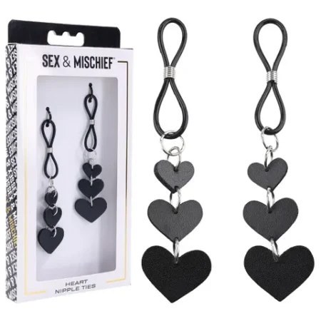 S&M: Heart Nipple Ties