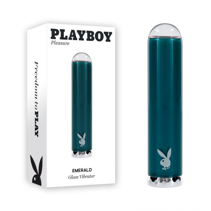 Playboy Pleasure: Emerald Vibrating Bullet