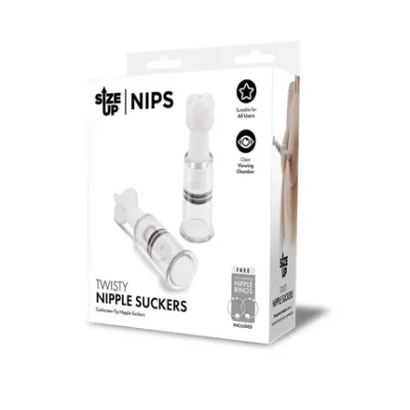 Size Up: Twisty Nipple Suckers - Small